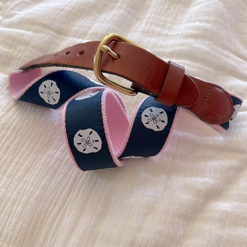 Vintage Leather Man LTD Fabric Ribbon Belt unisex